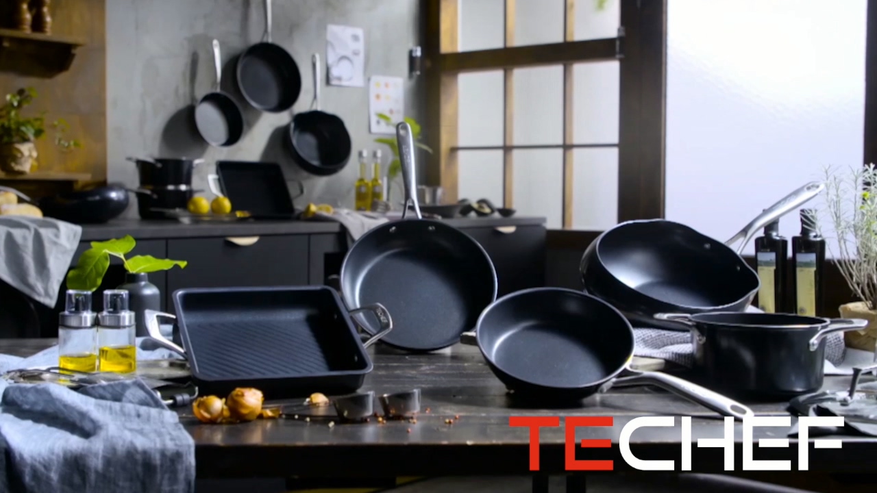 Amazon.com: TECHEF - Onyx Collection Nonstick Cookware Set, Made